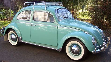 1962 Beetle Profoundly Perfect Aqua 2 Blue And Teal We Meet Again