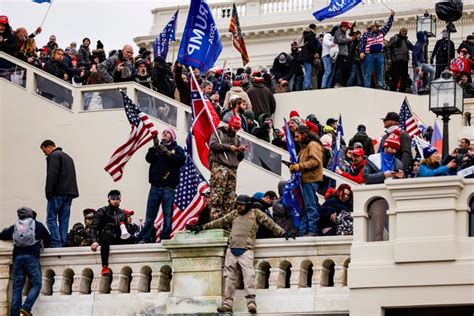 Photos Show Protest At Us Capitol As Rioters Storm Building