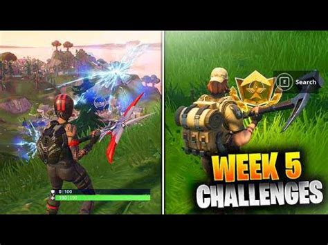You can see a full list of all cosmetics released this season here. ALL week 5 Challenges Guide Fortnite SEASON 5 (Fortnite ...