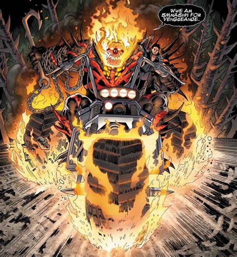 hulk with the venom symbiote possessed by ghost rider i love this ghost rider marvel ghost