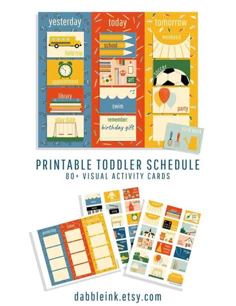 Daily Routine Charts For Kids 7 Fun Visual Schedules