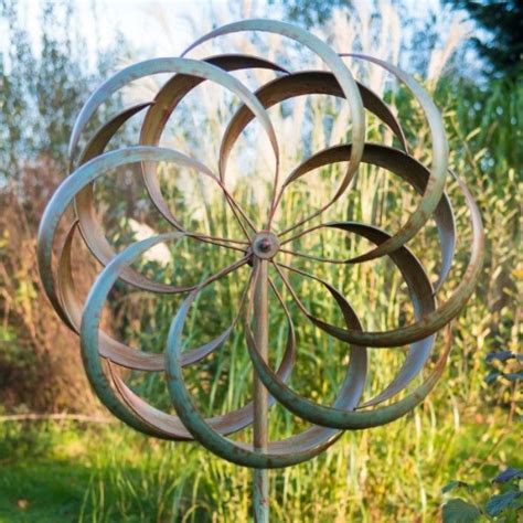 Grantchester Large New Wind Spinner Kinetic Wind Sculpture Now In Two