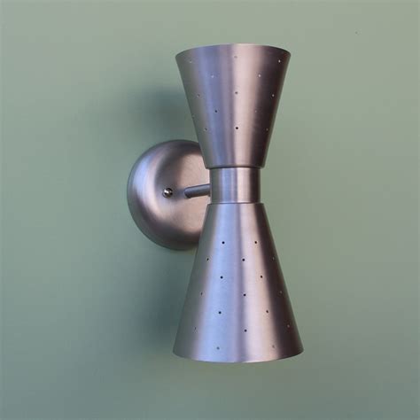 Dual Cone Pinhole Interior Wall Sconce By Practical Props