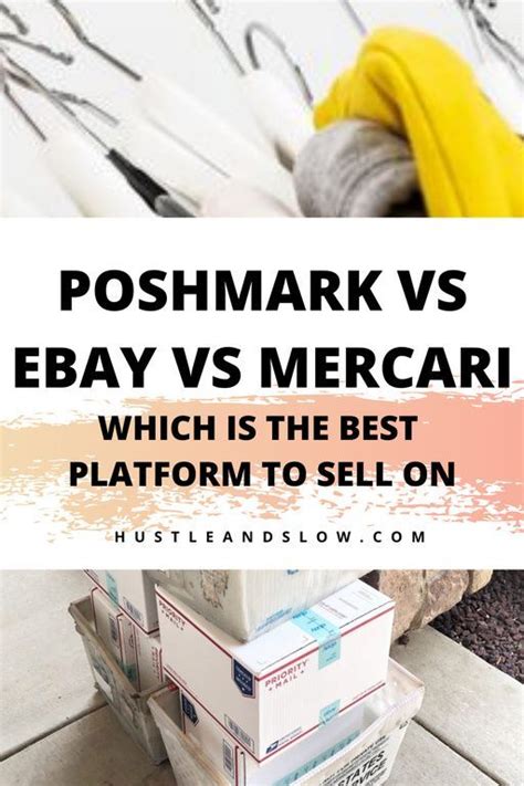 Top Selling Platforms Compared Poshmark Ebay Mercari