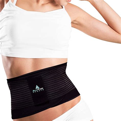 Allyflex Adjustable Back Brace And Lumbar Support For Women And Men