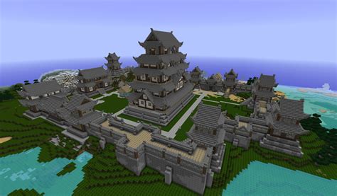 Japanese Castle 18 Minecraft Map