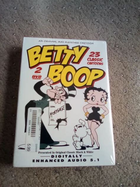 Classic Betty Boop Cartoons Dvd 2004 2 Disc Set 800 Picclick