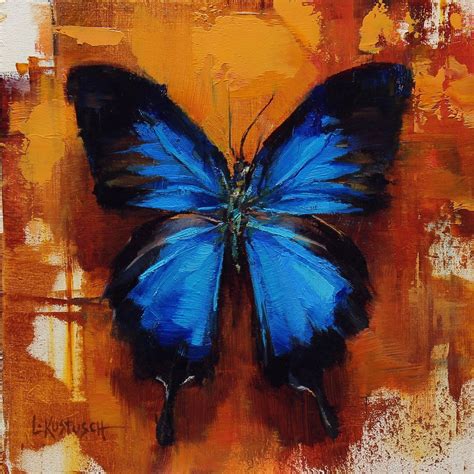The Ulysses Butterfly Butterfly Art Painting Art Painting Abstract
