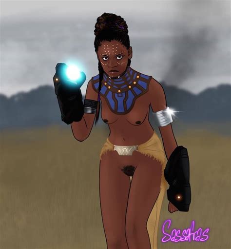 Rule 34 Black Panther Series Black Skin Breasts Dark Skinned Female. 