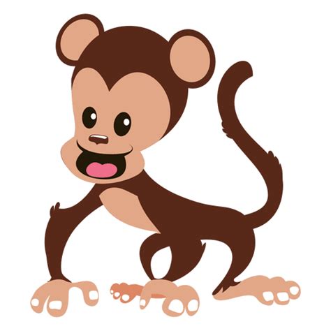 Monkey Cartoon Transparent Png And Svg Vector File