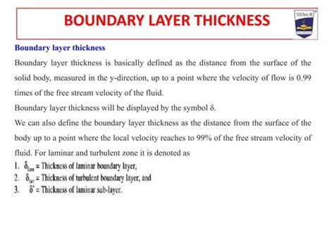 Boundary Layer Theory 1 Ppt