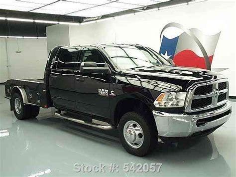 Dodge Ram 3500 Tradesman 4x4 Diesel Dually Flatbed 2013 Commercial
