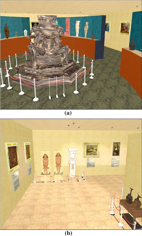 The Experimental Environment Of The 3d Virtual Art Gallery A