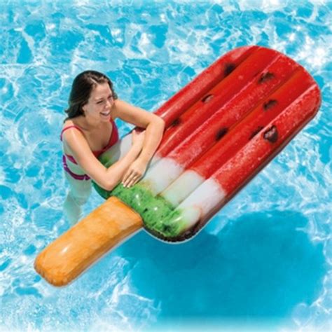 Pool Matratze Watermelon Popsicle Float Luftmatratze Eis Badespaß