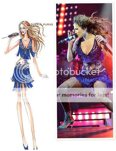 Jennifer Lopez Concert Tour Costumes First Look