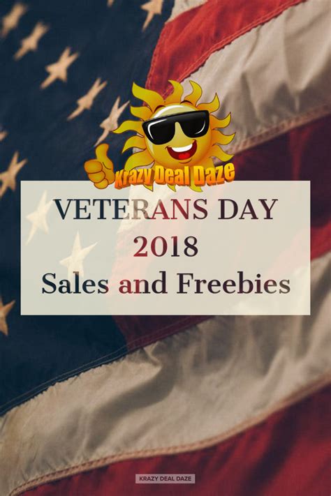 Krazy Deal Daze Veterans Day 2018 Sales And Freebies