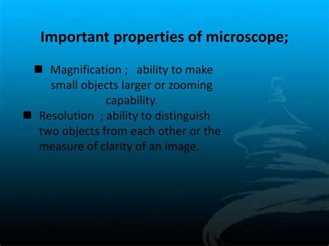 Numerical Aperture And Limits Of Resolution Of Microscope