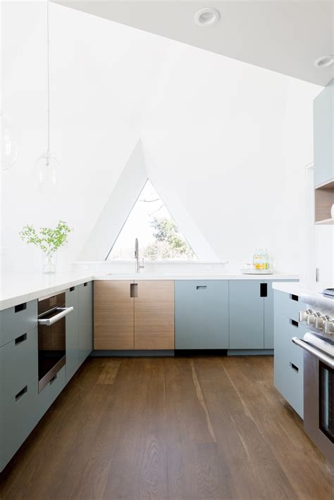Photo 14 Of 19 In 17 Kitchens That Go Bold With Pastels From A Geodesic