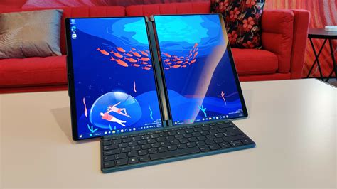 Ces First Look Dual Oled Panels In Lenovo S Yoga Book I Will