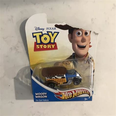 Hot Wheels Disney Pixar Toy Story Diecast Vehicle Woody Wagon 2011 14