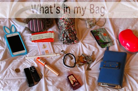 Whats In My Bag Rhyme And Ribbons