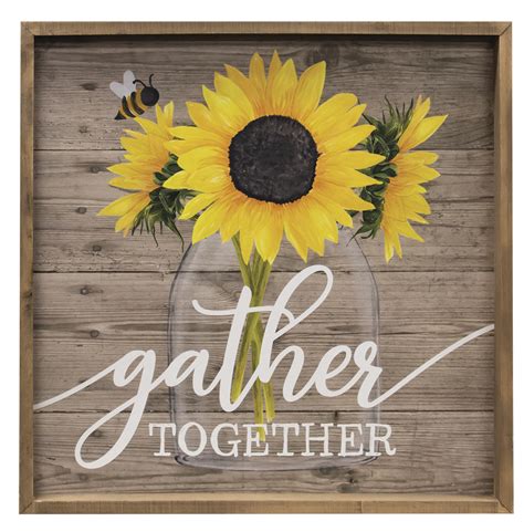 Gather Together Framed Sign
