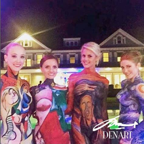 Private Party In The Hamptons 080115 Den Art Body Painting Studio
