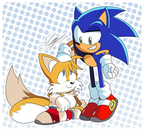 Sonic And Tails By Flooploopz On Deviantart