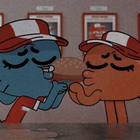 I already get cartoon network on my tv. blue. orange. red. awog. gumball. darwin. amazing world of gumball. cartoon. aesthetic. | Sfondi ...