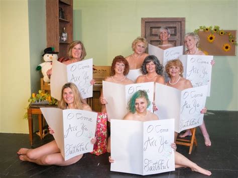 Lab Theater Actors Pose Nude For Charity And The Comedy Calendar Girls