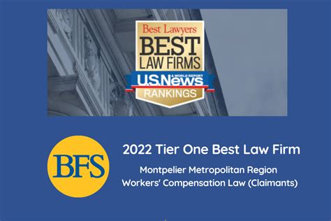 Bfs Earns Top Tier Ranking In Annual “best Law Firms” Report