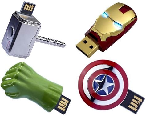 The Avengers Usb Sticks Gadget Flow