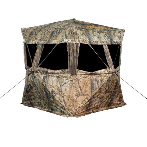 Hunting Ground Blind Camo 360 View Large Space Folding Portable Deer