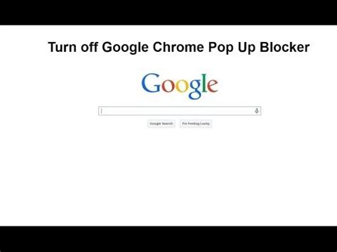 How to allow or disable popup blocker in chrome android? How to turn on or off Google Chrome Pop Up Blocker - YouTube