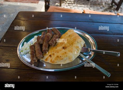 Cevapcici The Typical Local Grilled Meat Dish Kujundziluk Main