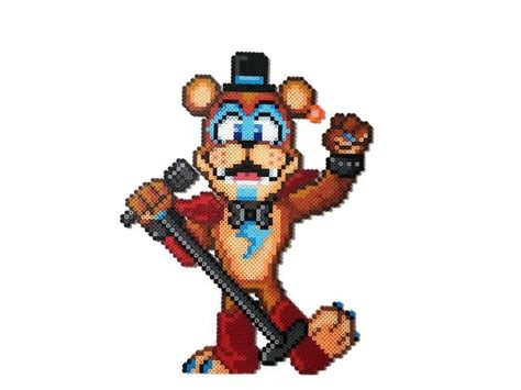 pixel drawing bead sprite custom drawing five nights at freddy s ducky bead designs tigger