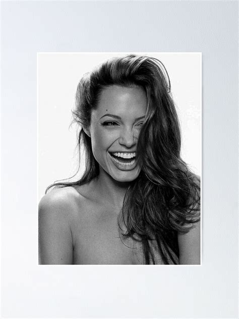 Angelina Jolie Poster For Sale By Arethadc Redbubble