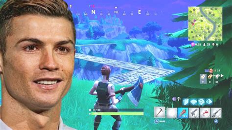 Cristiano Ronaldo Plays Fortnite Youtube
