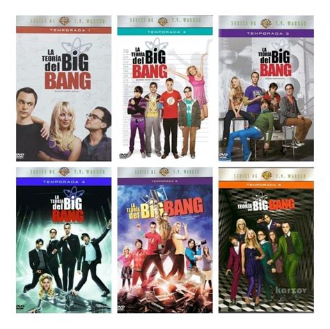 la teoria del big bang paquete temporadas 1 2 3 4 5 6 dvd 1 079 10 en mercado libre
