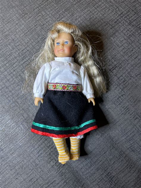 kirsten larson american girl doll mini doll 25th anniversary etsy