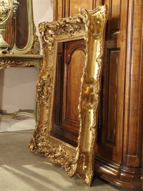 Opulent 19th Century French Louis Xv Style Gold Leaf Giltwood And