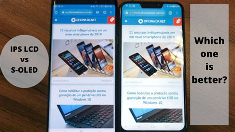 Super Amoled Vs Ips Lcd Which Is Better And Why