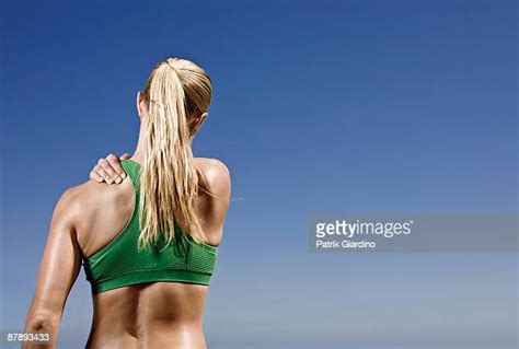 Blonde Woman Massage Photos And Premium High Res Pictures Getty Images