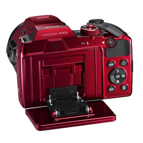 Nikon Coolpix B500 Red Digital Compact Camera Camera House