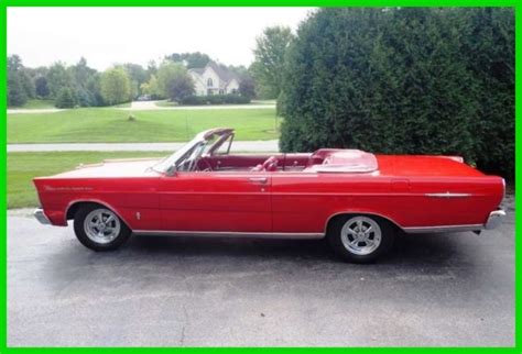 1965 Ford Galaxie 500xl Convertible V8 Gasoline Automatic Restored