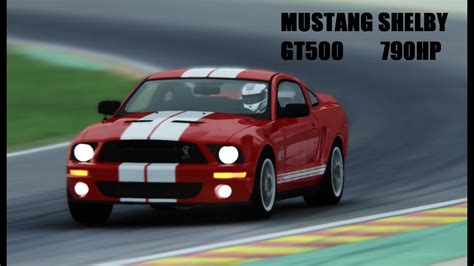 ASSETTO CORSA TEST FORD MUSTANG SHELBY GT500 YouTube