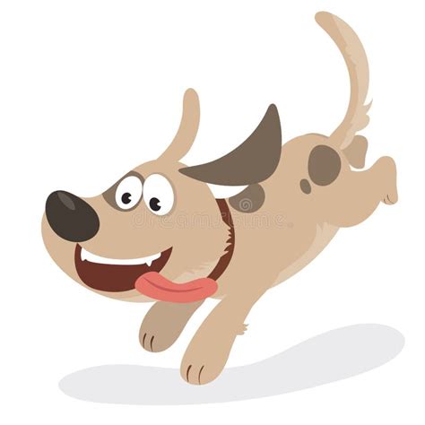 Cartoon Jumping Dog Stock Vector Illustration Of Jump 76766391