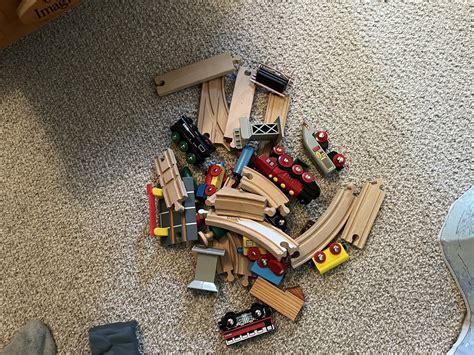 Huge Brio Train Set With Official Table Drawer Mountain Thomas Engine