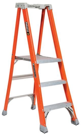 Louisville Ladder Fiberglass Pinnacle Pro Platform Step Ladder Type Ia