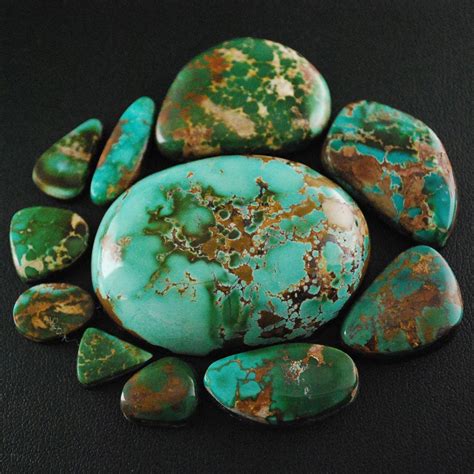 Royston Turquoise Is Known For Its Beautiful Deep Green To Rich Light